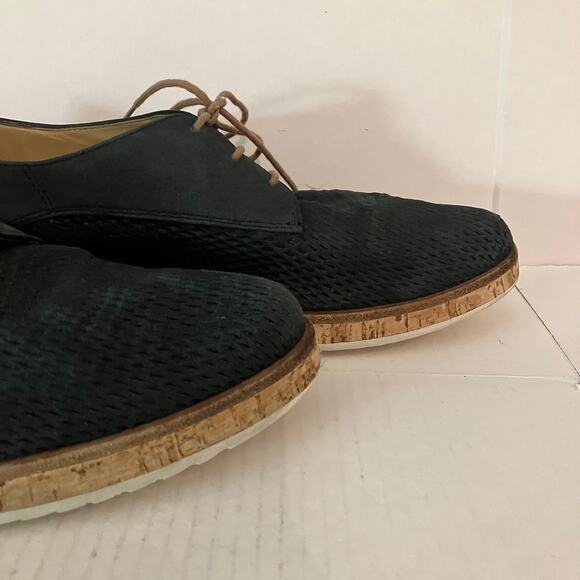Paul Green Mens Dark Green Platform Derby Size 7 Lace Up Shoes main image 8